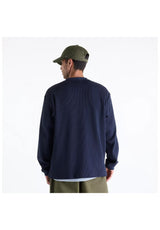 New Balance Numeric Waffle Knit Longsleeve night – Back view