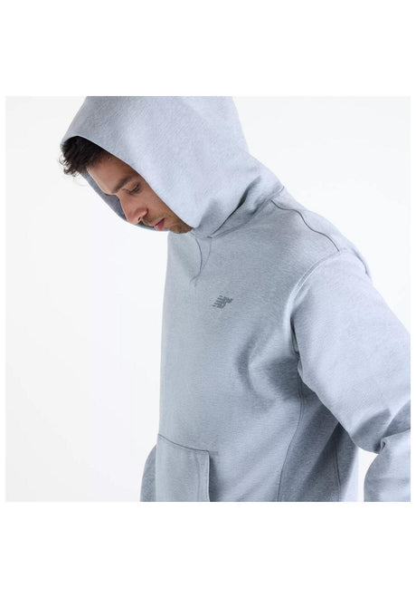 New Balance Numeric French Terry Small Logo Hoodie athleticgrey – Detail view 2