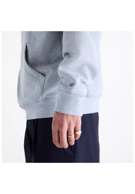 New Balance Numeric French Terry Small Logo Hoodie athleticgrey – Top view