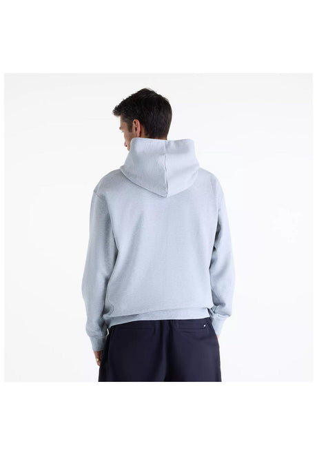 New Balance Numeric French Terry Small Logo Hoodie athleticgrey – Back view