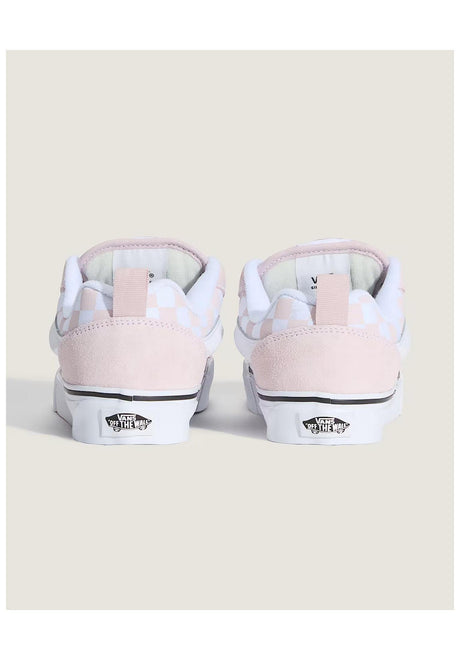 Knu Skool checkerboard-palepetal-pink Closeup2