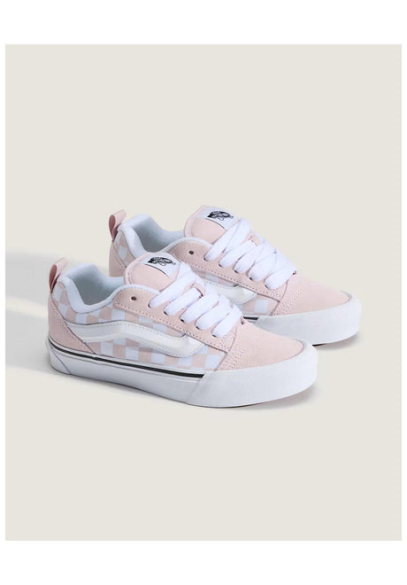 Knu Skool checkerboard-palepetal-pink Rueckenansicht