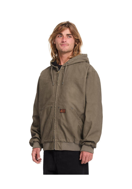Volcom Hamilstorm Chaqueta de invierno earth – Vista frontal