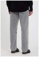 Volcom Fivedown Denim Jeans lightgrey – Back view