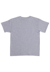 Independent Bar Logo Youth Midweight T-Shirt sportgrey-white – Back view