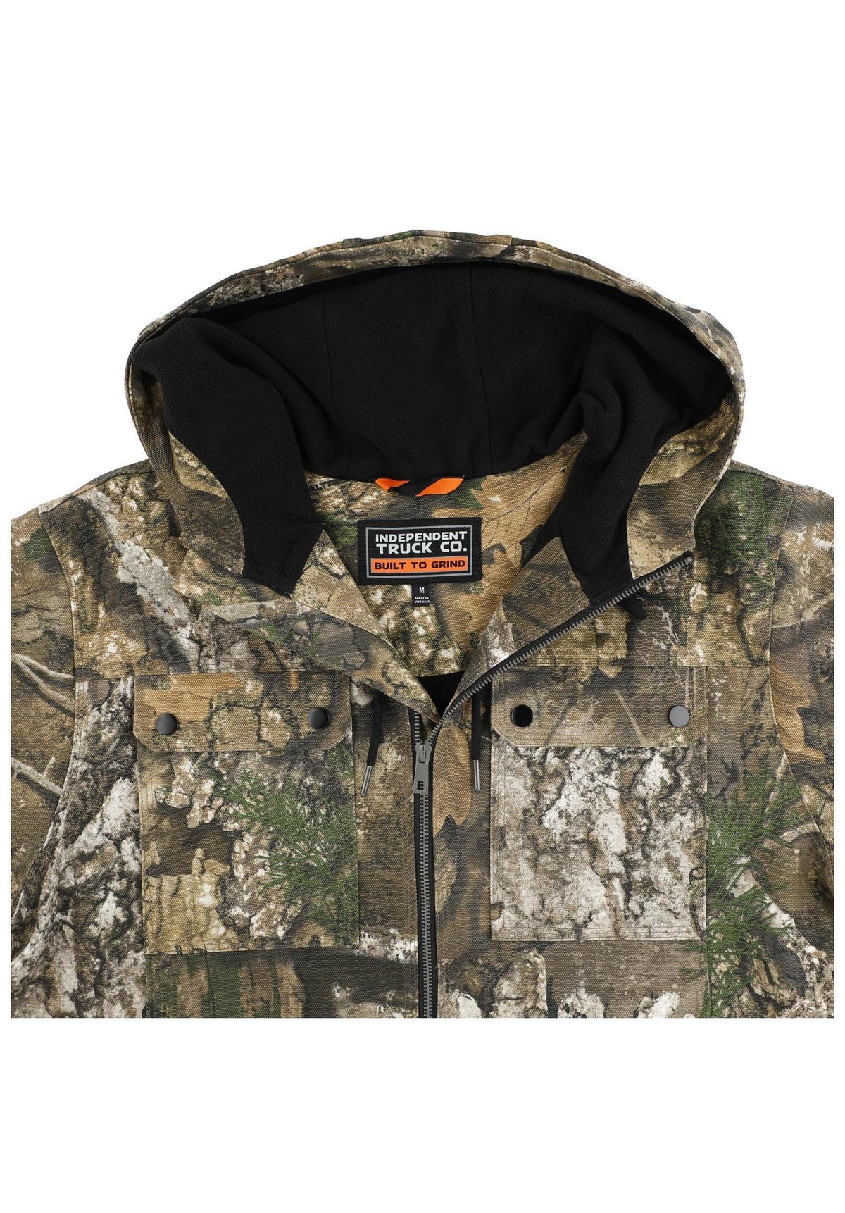 Independent Built To Grind Work Overgangsjakke realtree-apx – Set bagfra
