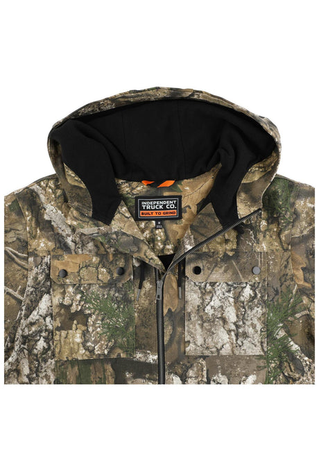 Independent Built To Grind Work Overgangsjakke realtree-apx – Set bagfra