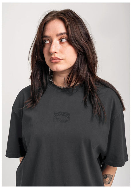 TITUS W Heritage Clean Camiseta blackfaded – Vista de detalle 1