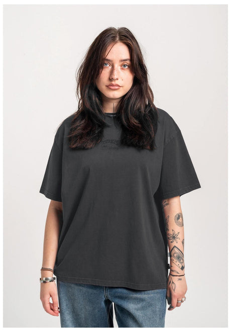 TITUS W Heritage Clean Camiseta blackfaded – Vista frontal