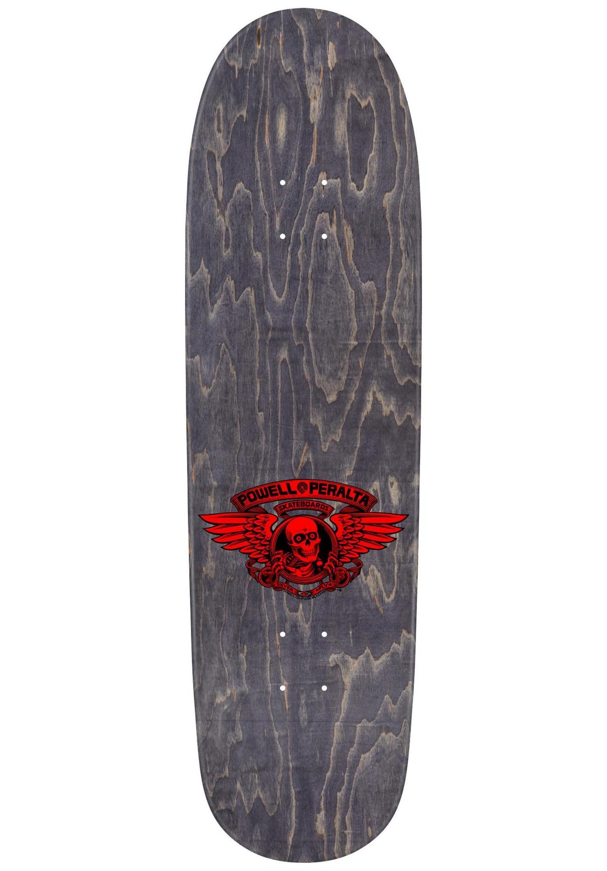 Powell-Peralta Nitro Hot Rod Flames Tabla black-lightblue foil – Vista trasera