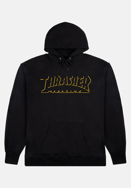 Thrasher Shadow Mag Logo Hoodie black – Set forfra