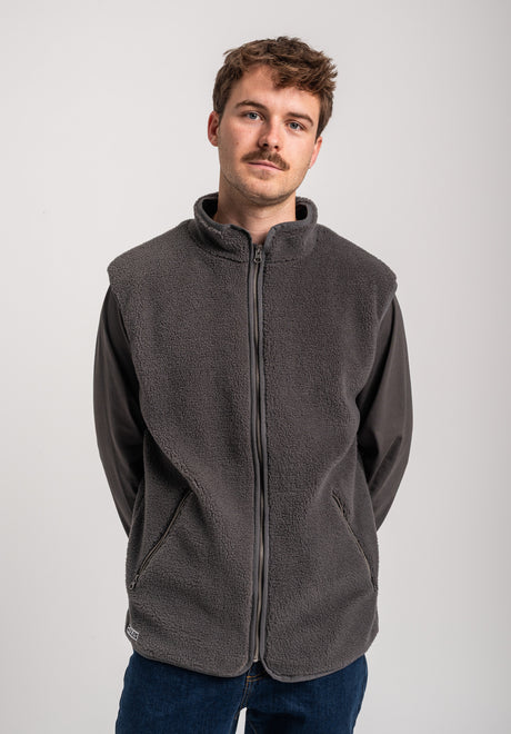 Rules Tareon Vest leadgrey – Vooraanzicht