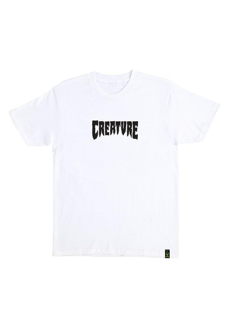 Creature Mono Heavyweight Camiseta white – Vista frontal