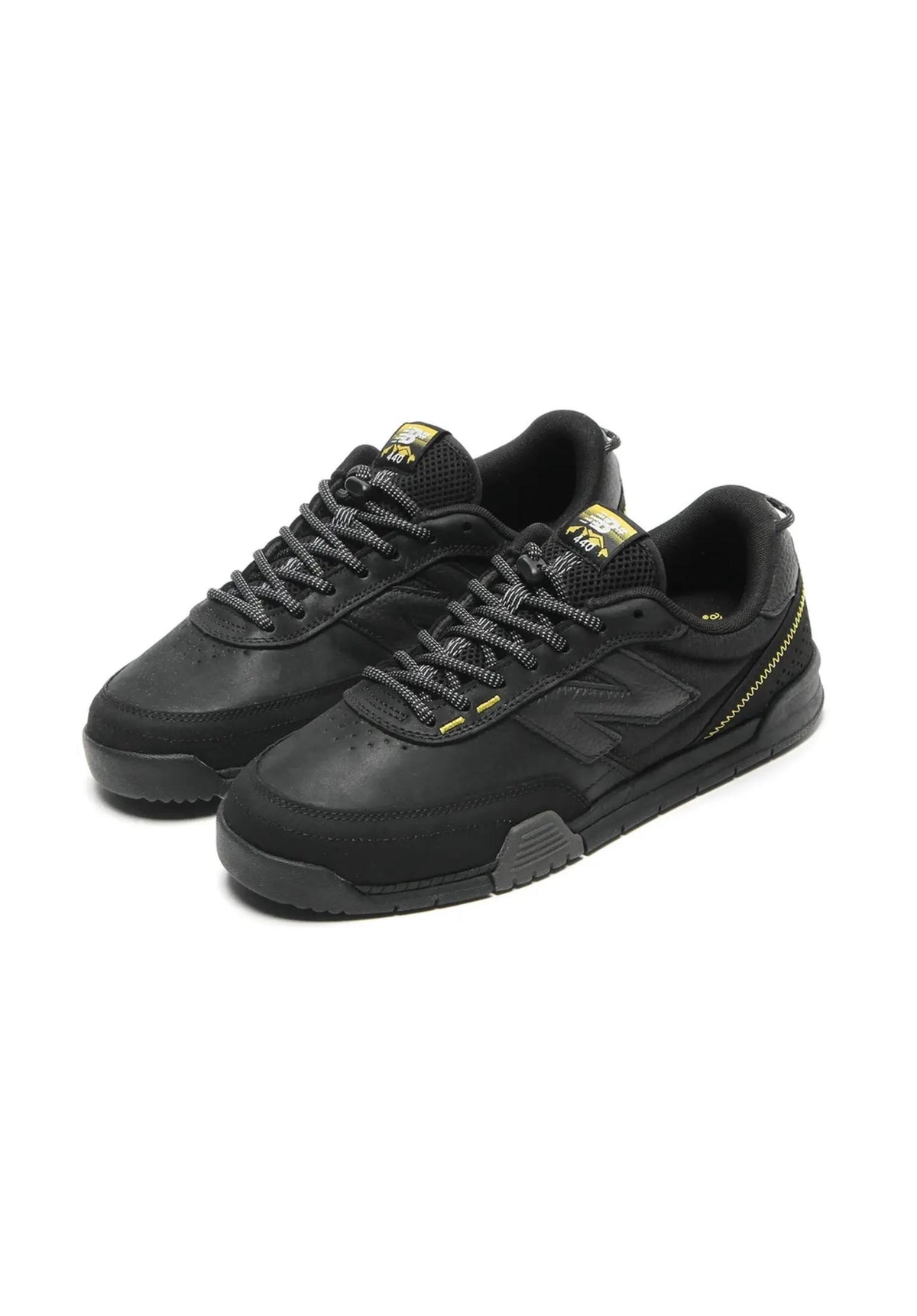 New Balance Numeric 440v2 Trail Low Schoen heren black-black – Achteraanzicht