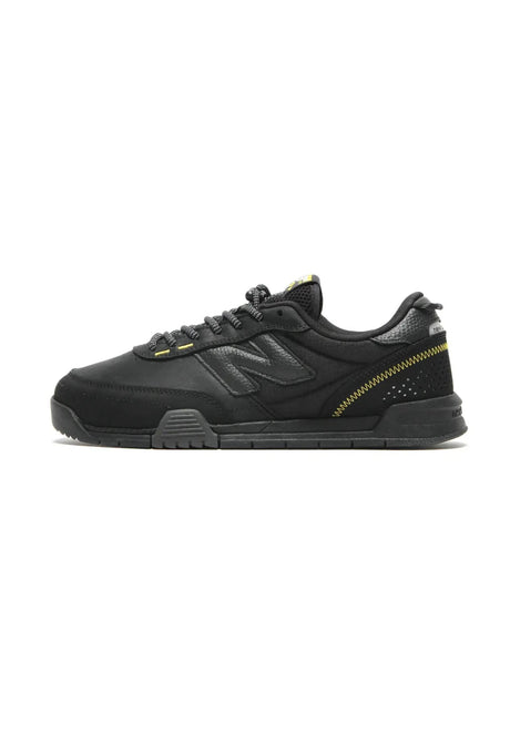 New Balance Numeric 440v2 Trail Low Mens Shoes black-black – Front view