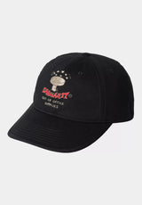 Carhartt WIP Office Supplies Cap Cap black – Vooraanzicht