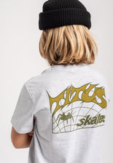TITUS Heritage Classic Kids Camiseta lightheathergrey – Vista de detalle 2