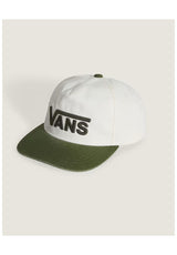 Vans Drop V Logo Snapback Cap green-balsam – Vooraanzicht