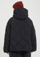 Volcom Out Of Boxy Puff Chaqueta de invierno black – Vista trasera