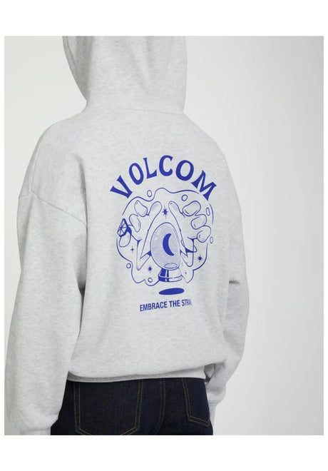 Volcom Moove On PO Hoodie boneheather – Set bagfra