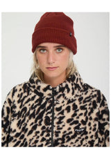 Volcom Wylding Out Sherpa Light Jacket animalprint – Detail view 1