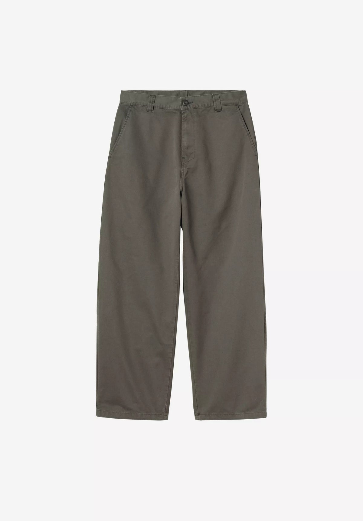 Carhartt WIP Brady Chino- / Stofbukser shungitestonewashed – Set bagfra
