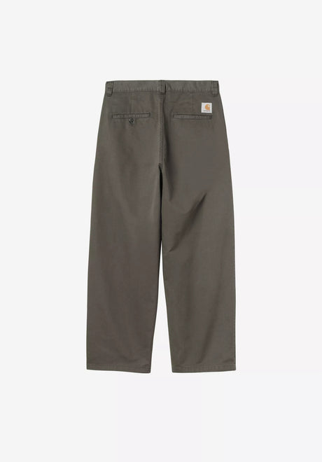 Carhartt WIP Brady Chino- / Stofbukser shungitestonewashed – Set forfra
