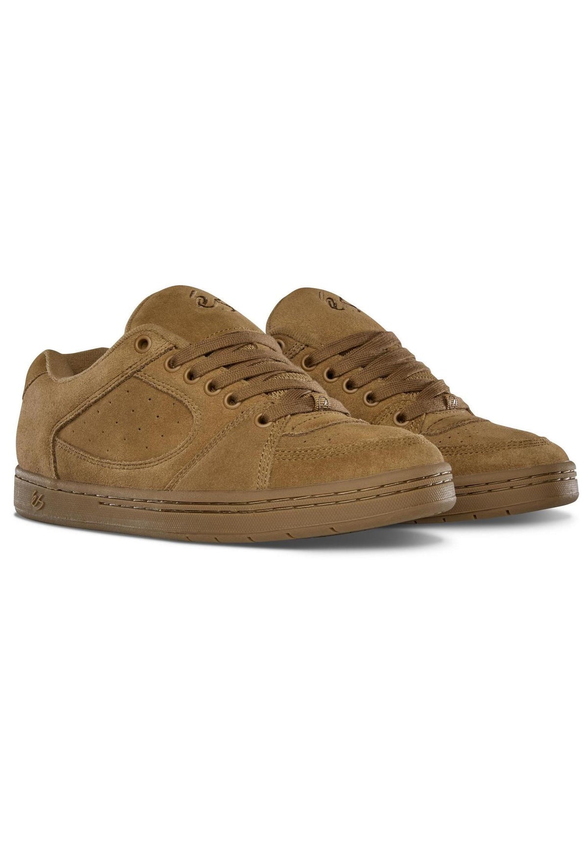éS Accel Schoen heren brown-gum – Achteraanzicht