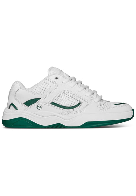éS TJ Rogers Scarpe da uomo white-green – Vista frontale