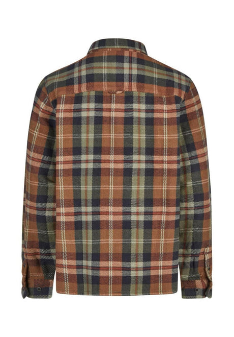 iriedaily Chillax Lumber Skjorte-langærmet olive – Set bagfra