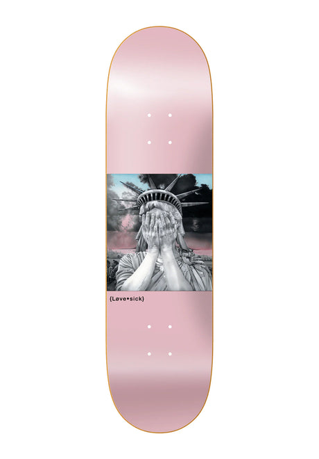Lovesick Liberty? Tavola pink – Vista frontale