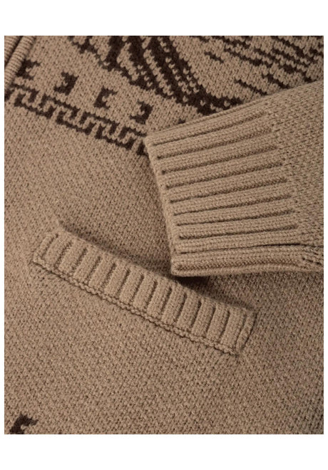 Dark Seas Old Timer Cardigan timberwolf – Bottom view