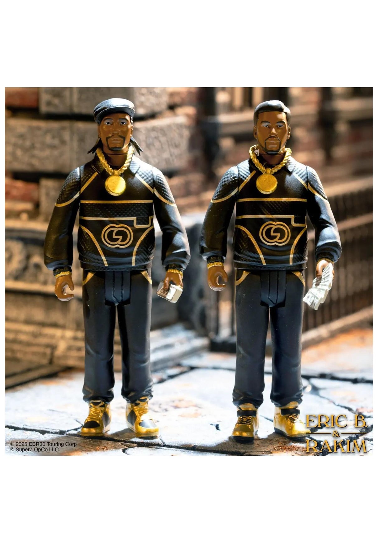 Super7 Eric B. & Rakim ReAction Figures Wave 02 - Leader Misc. multicolored – Back view