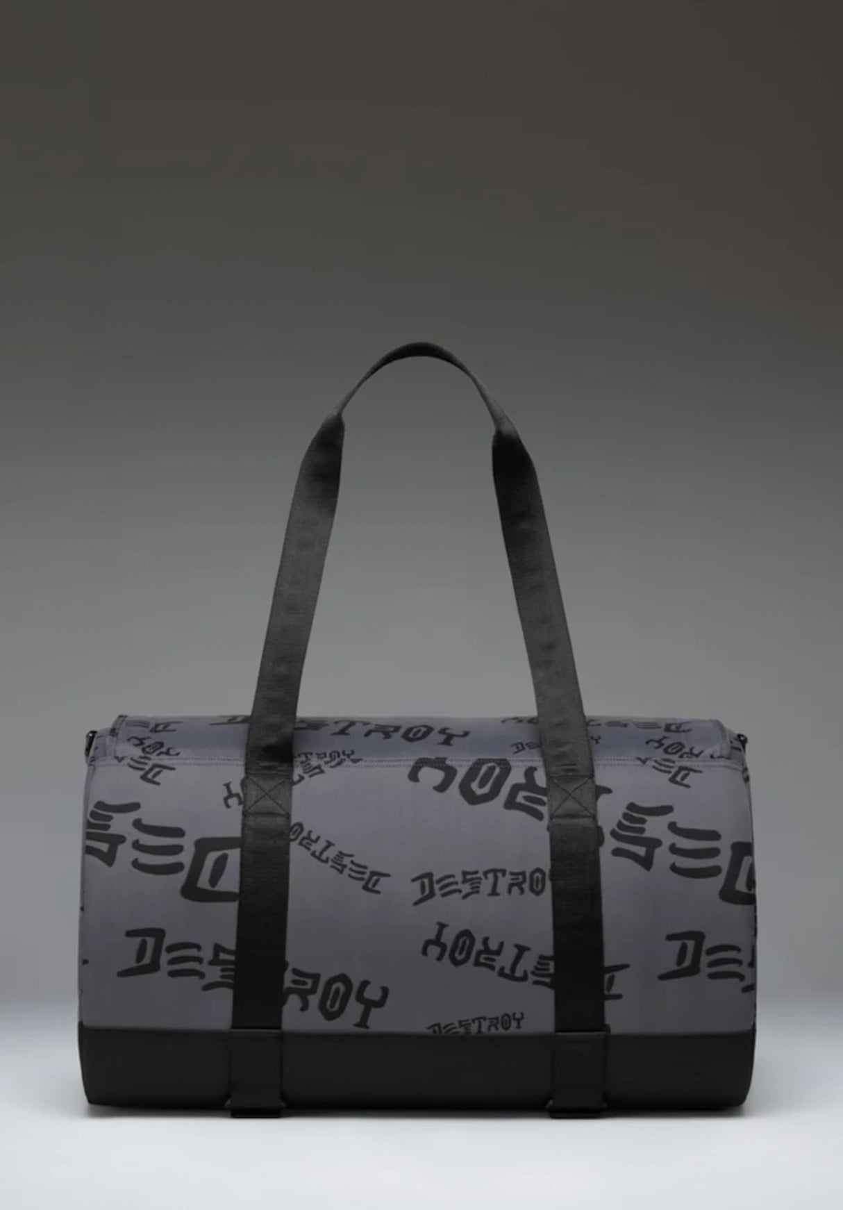 x Thrasher Skate Duffle asphalt/black destroy Rueckenansicht