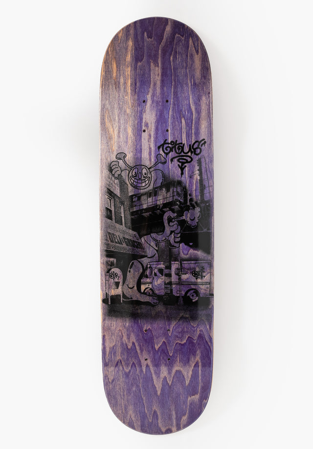 Artsy purple Vorderansicht
