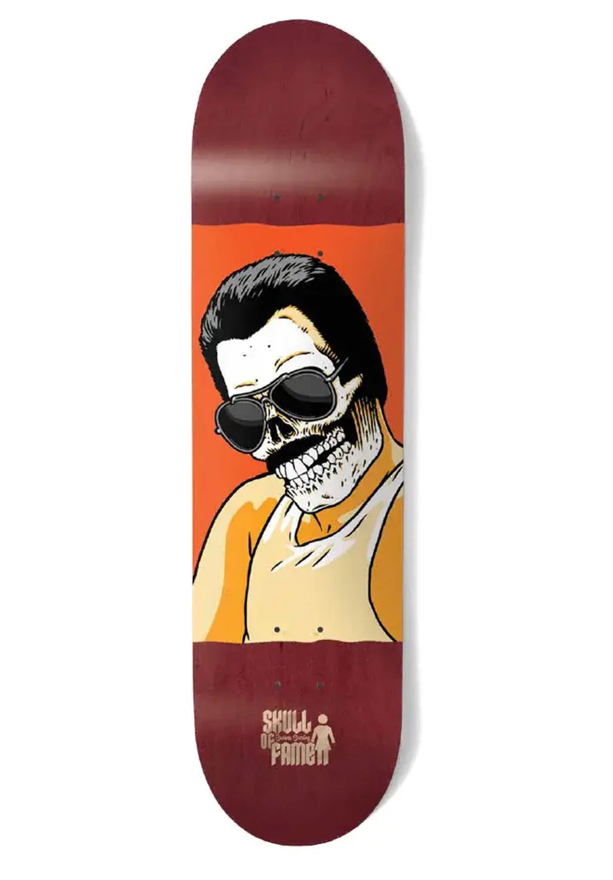 Geering Skull Of Fame red Vorderansicht