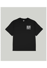 Homeboy Old School T-shirt black – Achteraanzicht