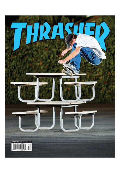 Thrasher Magazine Issues 2026 Divers artikel October – Vooraanzicht