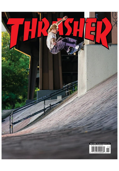 Thrasher Magazine Issues 2026 diverse artikel November – Set forfra