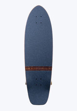 YOW Teahupoo Power Surfing 34" Surfskate Cruiser complet lightbrown-brown – Vue de dos