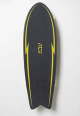 YOW Pipe Power Surfing 32" Surfskate Cruiser completo black – Vista posteriore