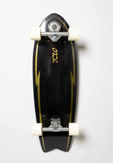 YOW Pipe Power Surfing 32" Surfskate Cruiser completo black – Vista frontale