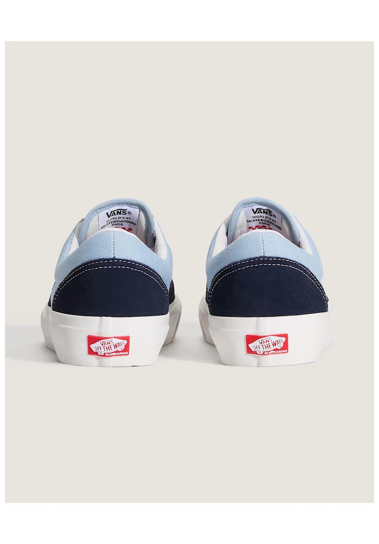 Vans Skate Era Stub Schoen heren lightblue-navy – Detailweergave 2