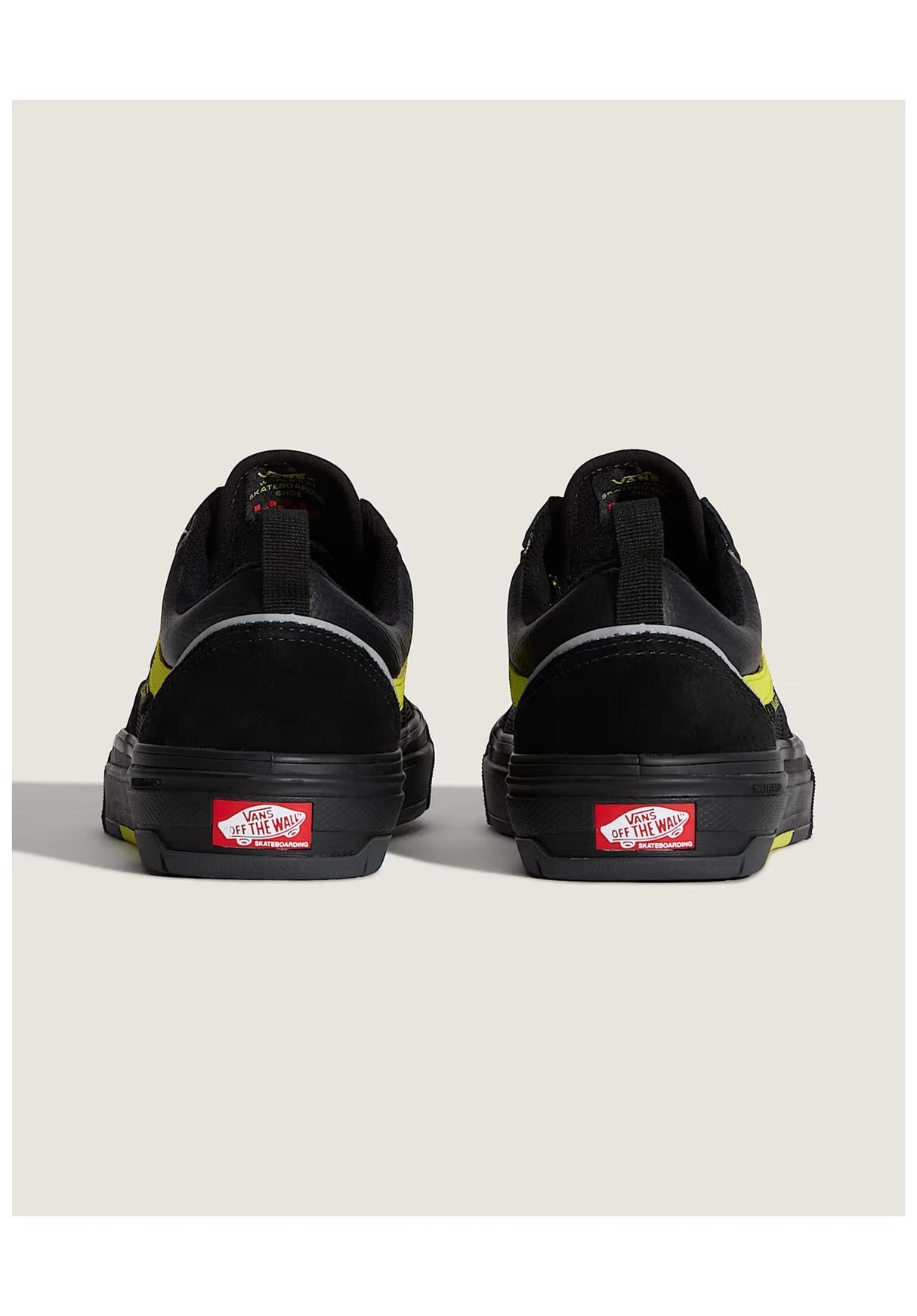 Vans Skate Old Skool Wafflecup Sko Mænd reflectiveblack-lime – Detaljevisning 2
