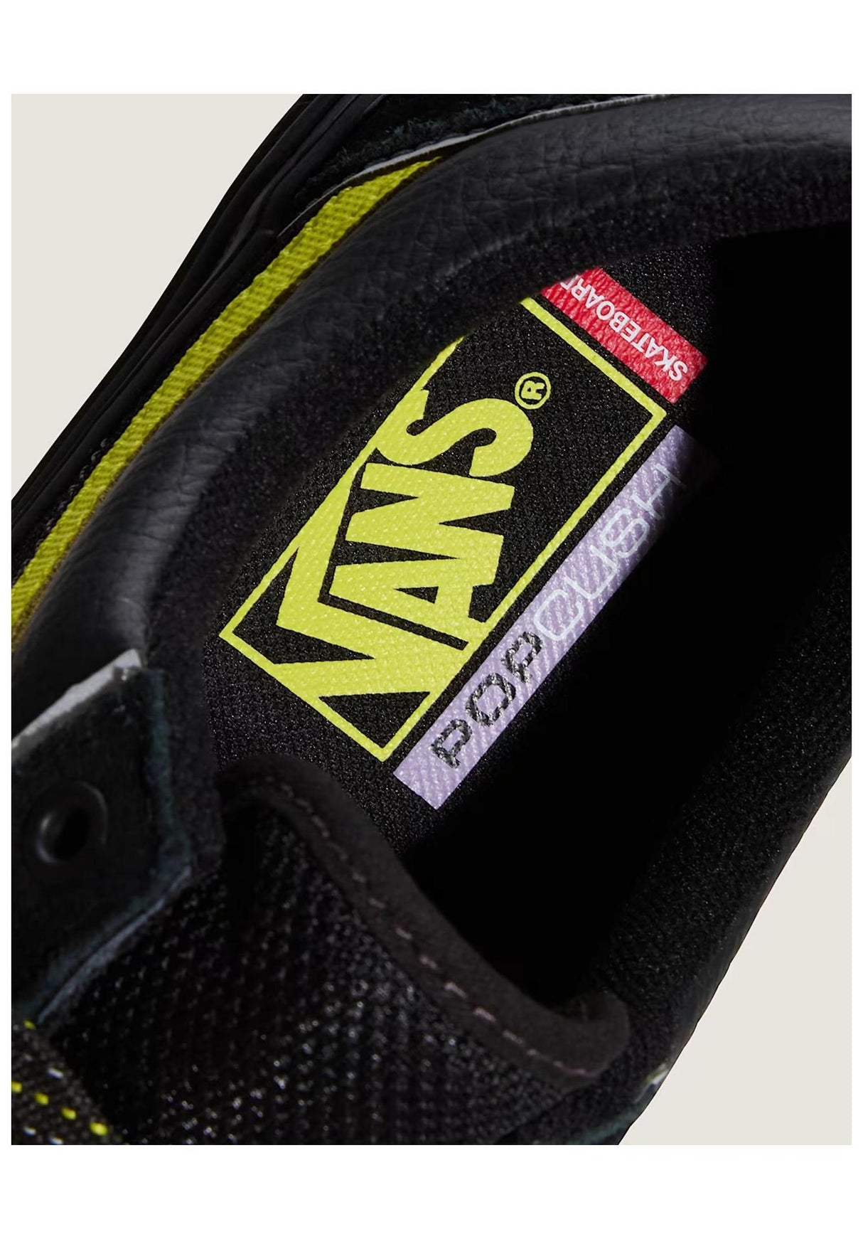 Vans Skate Old Skool Wafflecup Sko Mænd reflectiveblack-lime – Set oppefra