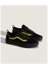 Vans Skate Old Skool Wafflecup Sko Mænd reflectiveblack-lime – Set bagfra