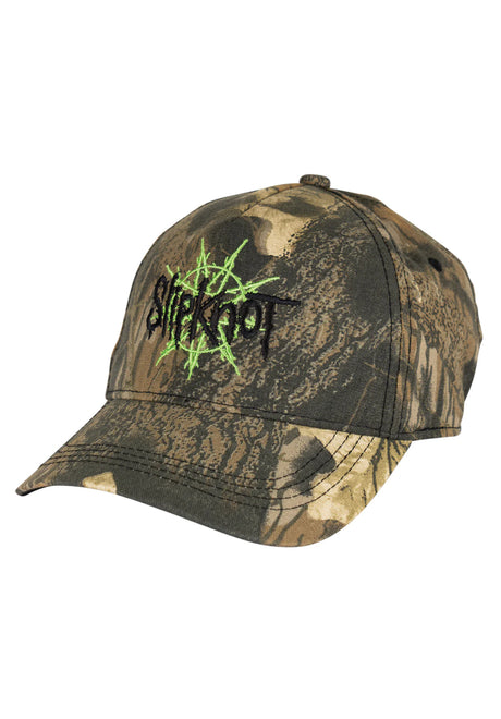 Welcome x Slipknot Nonagram Embroidered Unstructured 5-Pan Casquette camo – Vue de face