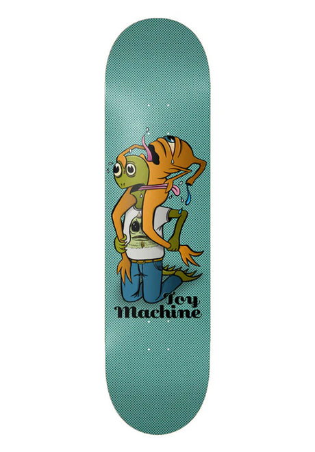 Toy-Machine Turtle Boy Fight Deck green – Set forfra