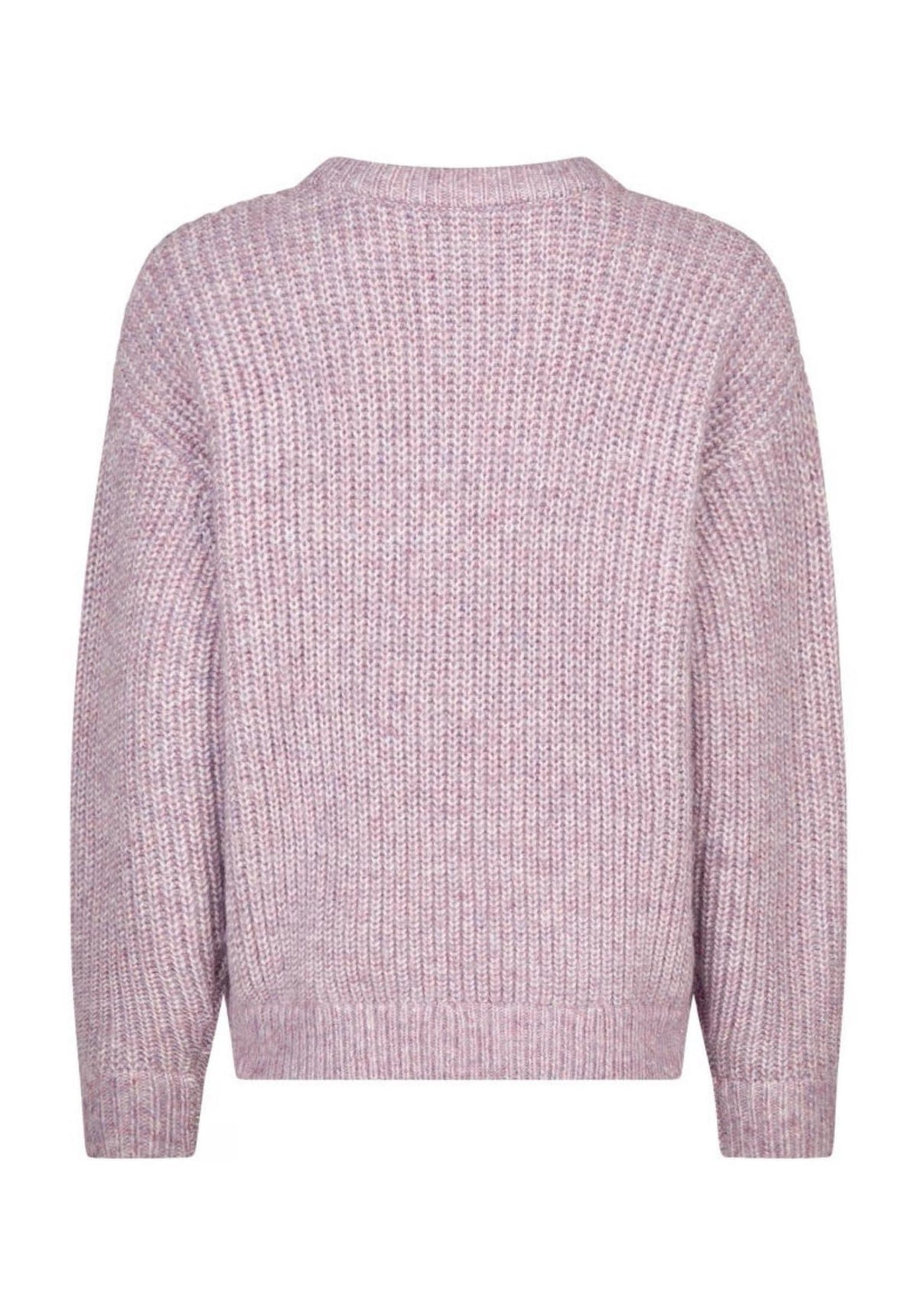iriedaily Hairiette Knit Pull lilamelange – Vue de dos