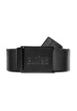 Wordmark Belt black-black Vorderansicht